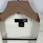 East 5th White Linen Blazer 3 Button Closure Short Sleeve Lightweight Pockets XL Photo 1