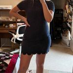 HYFVE Blue Suede Dress Photo 0