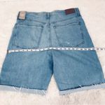 Madewell The Perfect Vintage Straight Jean Shorts Midi Bermuda Size 31 New Photo 12