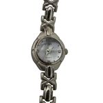 CTNY Quartz Watch Silver Tone Band Rhinestone Accents Womens Jewelry Photo 2