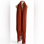 Free People  Vibrant Orange Knit Accessory Photo 3