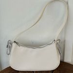 Wild Fable Like new  white cream purse with silver bows Photo 0
