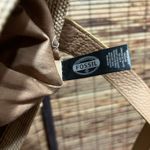 Fossil  Preston Woven Straw and Leather Shopper Shoulder Bag Photo 5