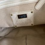 Rafe Woven Straw Hobo Bag White Leather Trim Studded Accents Cute Chic Purse Tan Photo 13