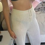 SheIn Cream Pants Coverup Photo 0