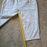 Charlie Paige Crop Pant Linen Blend Size Medium Photo 7