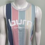 Burn Boot Camp Pastel Stripe Tank Small Pink Photo 1