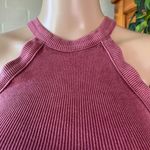 American Eagle  Outfitters Light Plum Ribbed Tank Photo 1