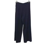 Parker Womens Pleated Wide Leg High Waist Side Zip Palazzo Pants Black Size 2 Photo 3