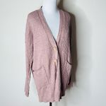 Free People Beach Smoked Mulberry Maiya Cardigan Photo 2