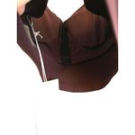 Johnny Was NWT Calme Crossback Cami Cropped Tank Bra Size XS Burgundy Purple Photo 3