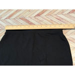 Haute Monde  Black Lace Trim Pencil Skirt Midi Women's Size M Photo 4