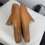 J.Crew Pacific Toasted Wheat Sherpa Lined Leather Women’s Mules Clogs Slide 9.5 Photo 3