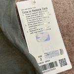 Lululemon NWT  Time To Restore Tank in Grey Sage Size 2 Photo 7