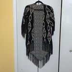 Fringe print cardigan Photo 1