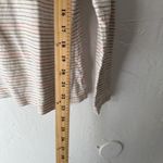 LL Bean Shirt Womens Medium Striped Turtleneck Long Sleeve Multicolor Stretch Photo 4