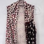 Gina Burns Design Cross & Stars Western Vest Duster Lightweight One Size Red Size undefined Photo 1
