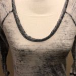 Michael Lauren  3/4 Sleeve Grey Washed Shirt Photo 1