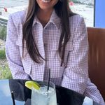 ZARA Cropped Purple Blazer Set Photo 2