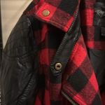RD Style  buffalo plaid, biker jacket, size medium Photo 5