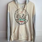 Billabong Offwhite & Gray Cali Bear Love Hoodie Photo 0