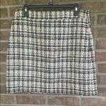 Loft  Tweed Pencil Skirt - Black, White, and Tan and Pink Photo 1