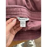 Athleta  Women's Farallon Joggers Dusty Pink Size Small Drawstring Cotton‎ Blend Photo 8