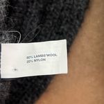 Gap Charcoal Knit Scarf Photo 3