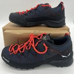 Salewa WILDFIRE 2W Alpine Fit 100% Blister Free Navy Blazer Women’s Size 7.5 NWT Blue Photo 0