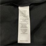 frame denim Frame Twist Front Shantung Midi Dress Noir Black XS Photo 8