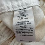 Faherty  Malibu Linen Pull On Pants Vallerta Stripe Tan White Coastal Beach Photo 14