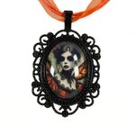 Handmade Gothic Victorian "Madam Butterfly’s Lament" Gothic Butterfly Fairy Jewel… Photo 6