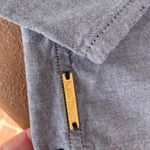 Retro one pocket button down shirt Blue Size M Photo 3