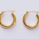 22mm Bold Hoop Gold Photo 0