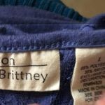 Allison Brittney Allison Brittany Blue Lace Top Photo 4