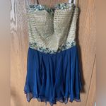Sherri Hill Strapless Sweetheart Cut Crystal Rhinestone Short Homecoming Dress Photo 10