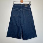 Banana Republic factory dark wash button fly denim culottes size 26/2 Photo 1