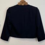 Calvin Klein Black Cropped Blazer Photo 1