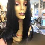 Blue ombré Swisslace wig soft silky Photo 5