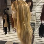 None Back In Stock - Human hair Wig Long strawberry blonde bangs 2020 Photo 11