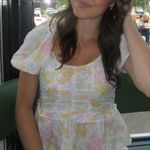 Altar'd State  Top Floral Embroidered Ruffle Boho Photo 0