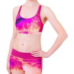 Danskin Womens  Now Zen Double Criss Cross Back Sports Bra - Sz 38C Photo 0