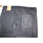 True Religion New Womens 31 Brand Jeans NWT Halle Skinny Black Gray Houndstooth Photo 1