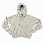 Gap  Light Purple Knit Hoodie Sweatshirt Size Small Petite Photo 0