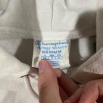 Champion  Women's White Hoodie Sweater medium Photo 3