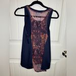 Calia by Carrie  Underwood Limited Edition Navy Racerback Mesh Detail Tank Top Photo 4