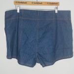 Unique Vintage Blue Denim Summer Love Shorts- Size 4X (22-24)- NWT Photo 3