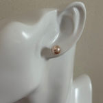 Studio Works  Pink Pearl Stud Earrings Photo 0