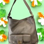 Michael Kors Women Brown Leather Medium Shoulder Bag Purse Tan Photo 5