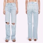 RE/DONE NWT Originals 90s High Rise Loose in Nu Disco Destroy size 26 Photo 4